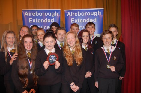 Young people present their ideas for socially responsible start-ups.