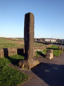 Yeadon Stoop on the Corner of Warren House Lane (not its original position)